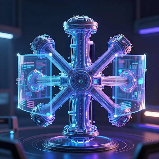 Futuristic Neural Network Holograms