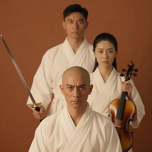 Triangular Formation of Asian Individuals