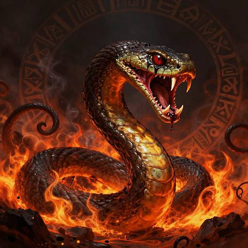 Demonic Snake in Hellfire