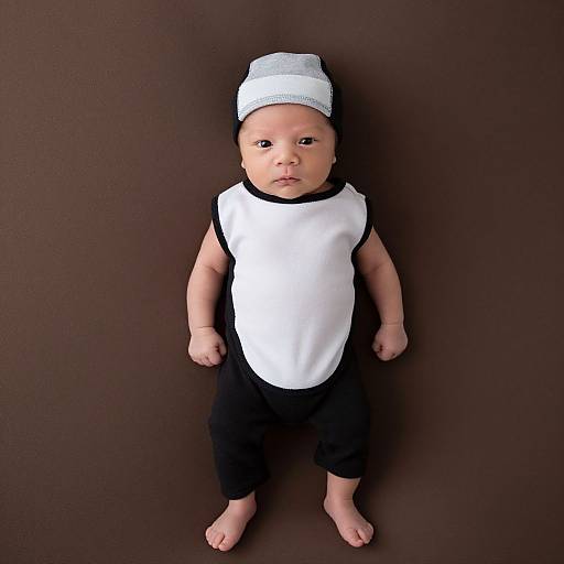 Newborn Baby in Costume Portrait