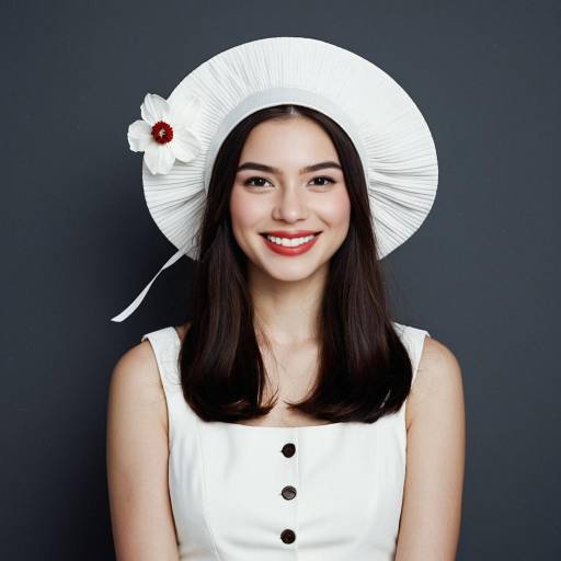 Portrait of a Girl in White Attire