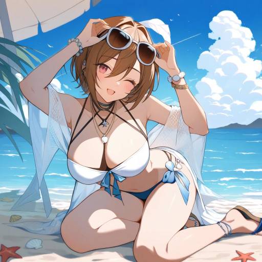 Beach Day with Meiko Vocaloid