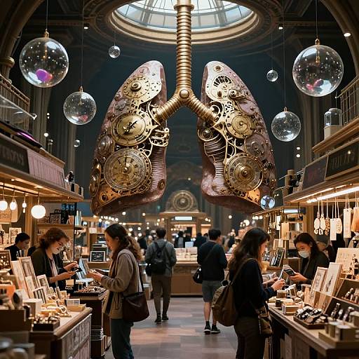 Clockwork Lung Marketplace of Dreams