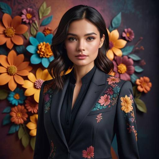 Cinematic Portrait of Confident Woman