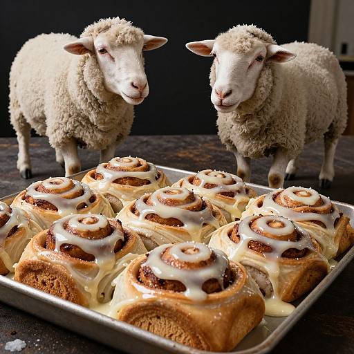 Hyper Realistic Cannabis Cinnamon Rolls