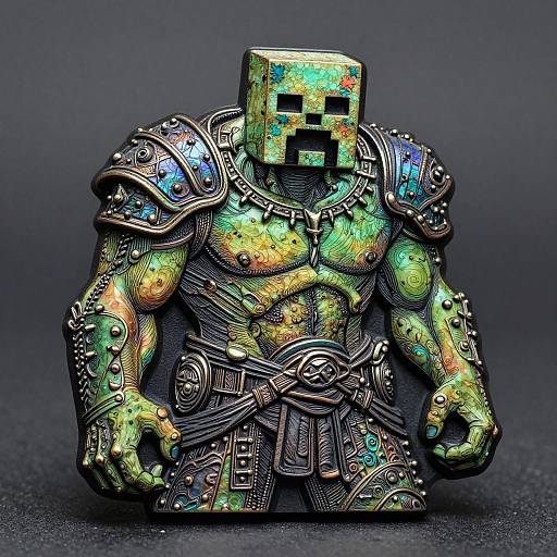 Ultra Detailed Gothic Creeperhulk Trinket