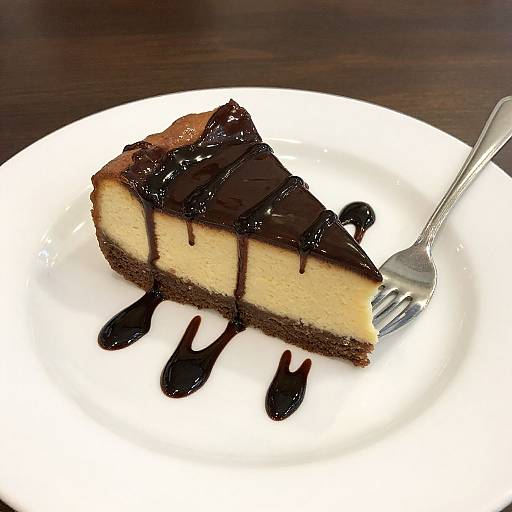 Decadent Brownie Cheesecake Slice