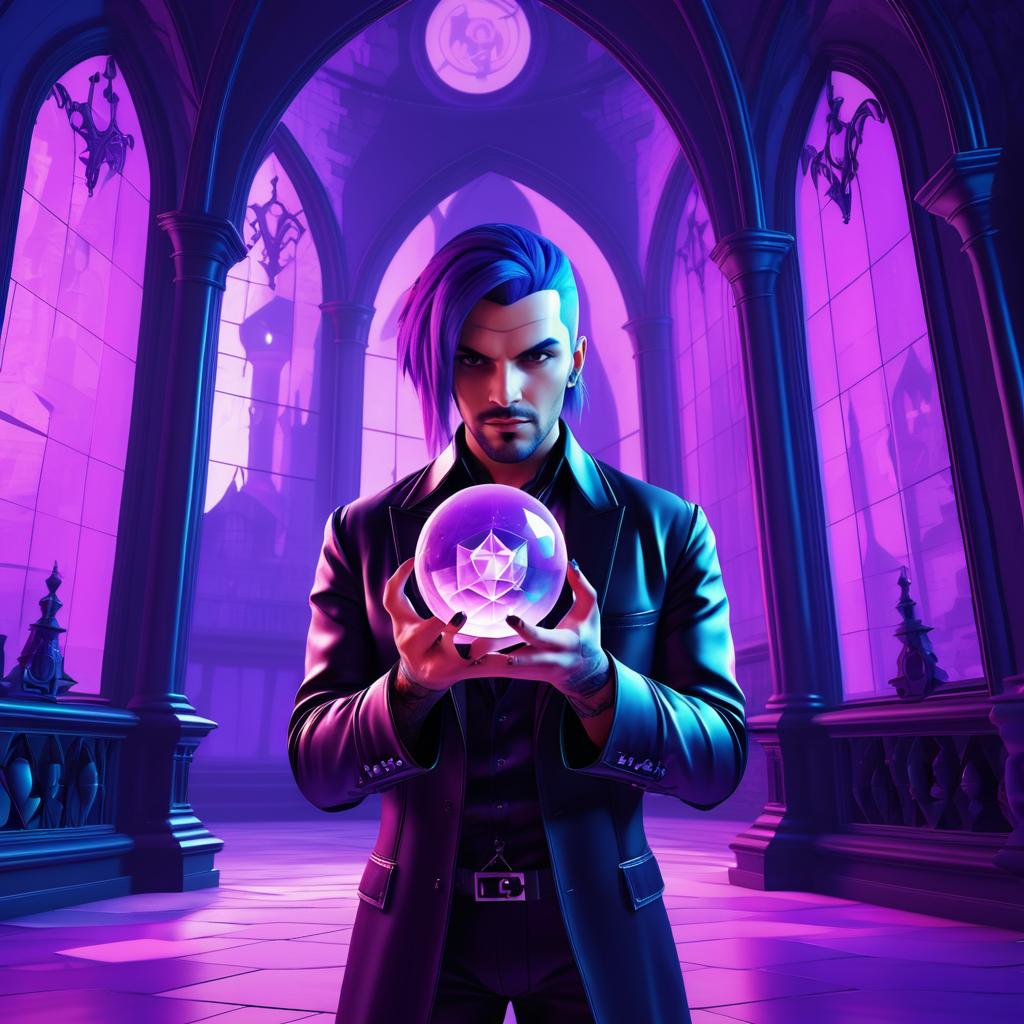 Gothic Vampire in GTA V Cover Art