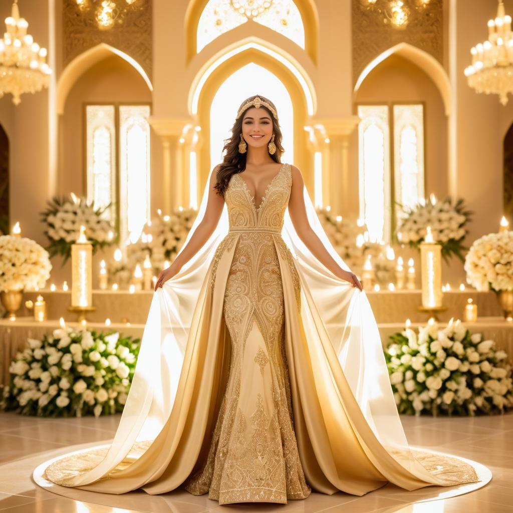 Joyful Middle-Eastern Wedding Day Scene