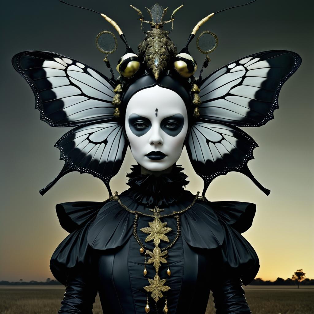 Nightmarish Insect Queen Art Inspiration