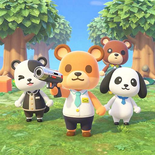 Animal Crossing Meets Sci-Fi Action