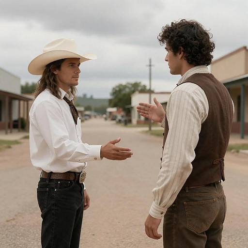 Deserted Western Street Encounter