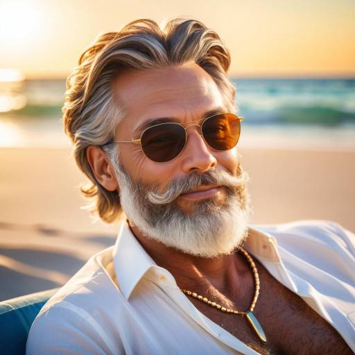 Serene Portrait of a Distinguished Man Serene Portrait of a Distinguished Man
