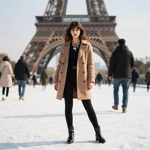 Realistic Youth in Winter Fashion