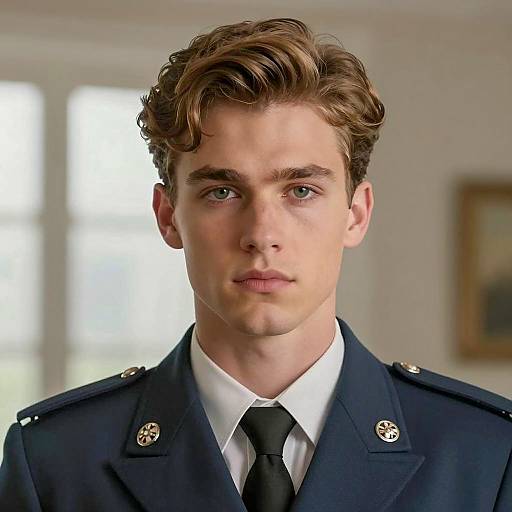 Photorealistic Hollywood Costume Male Portrait