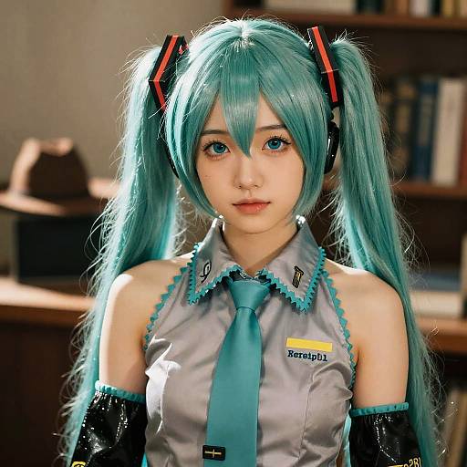 Stunning 18-Year-Old Anime Girl Portrait