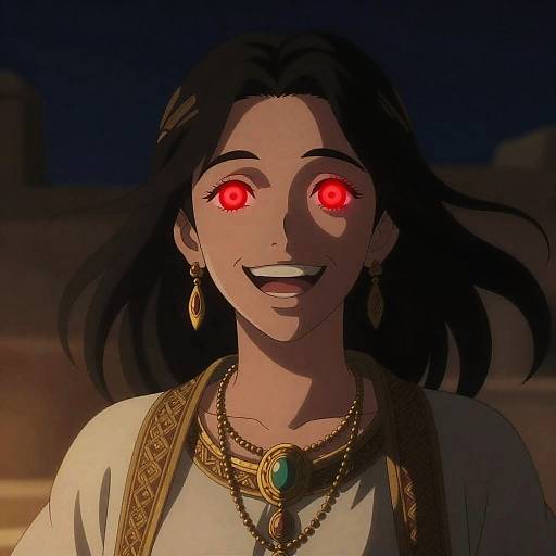 Medieval Middle East Night Portrait