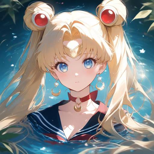 Celestial Sailor Moon Inspired Artwork