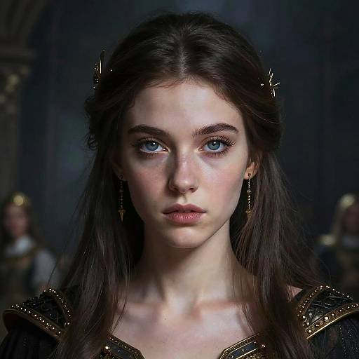 Sorceress with Mesmerizing Gaze