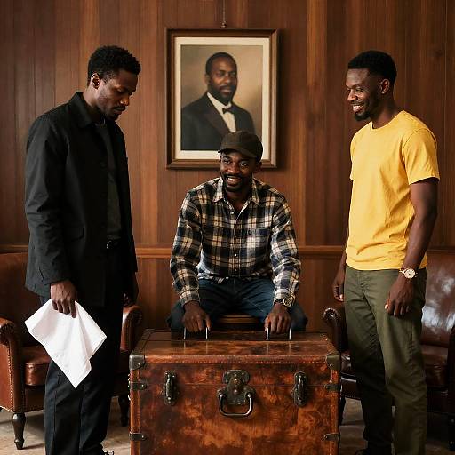 Candid Moments: African American Brotherhood