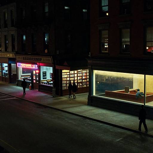 Nocturnal Urban Light and Shadow