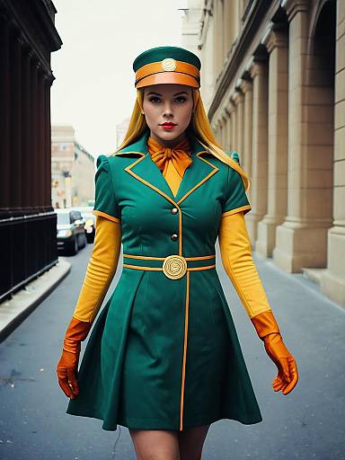 Realistic Hermes Costello Cosplay Photo