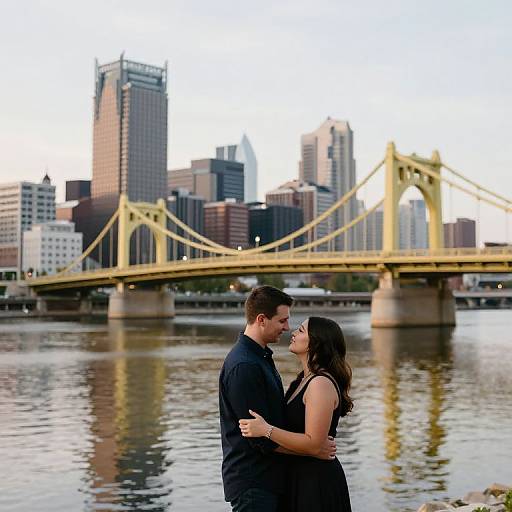 Pittsburgh Engagement by Waterfront