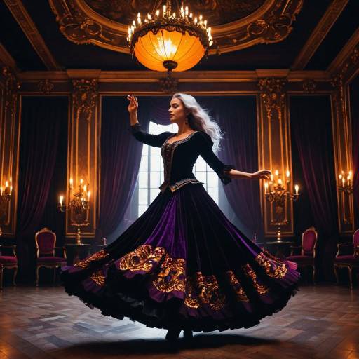 Dramatic Baroque Ballroom Flamenco Dance