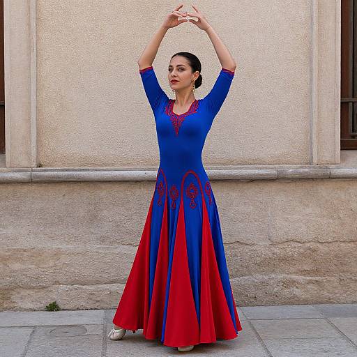 Turkish Dance Dress Woman Portrait