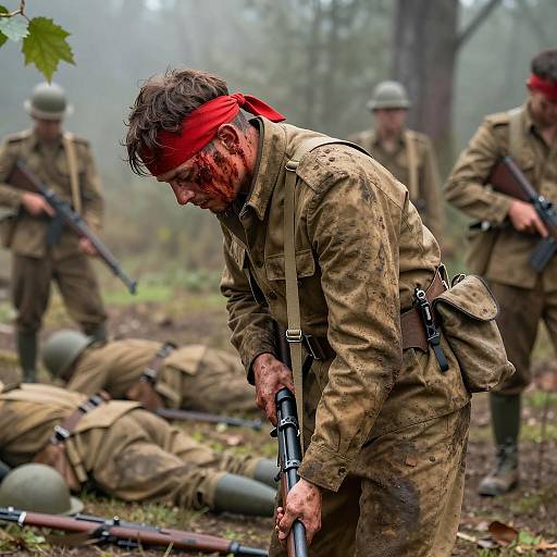 Battlefield Vigil: A Soldier's Struggle