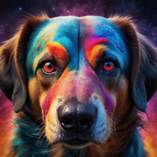 Colorful Psychic Art: Dog Nose Jug
