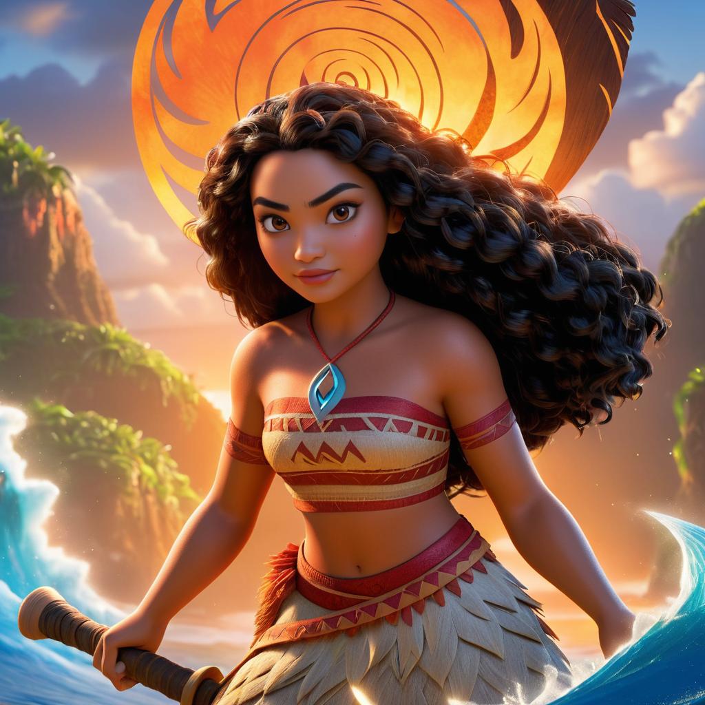 Epic Showdown: Moana vs. Te Kā