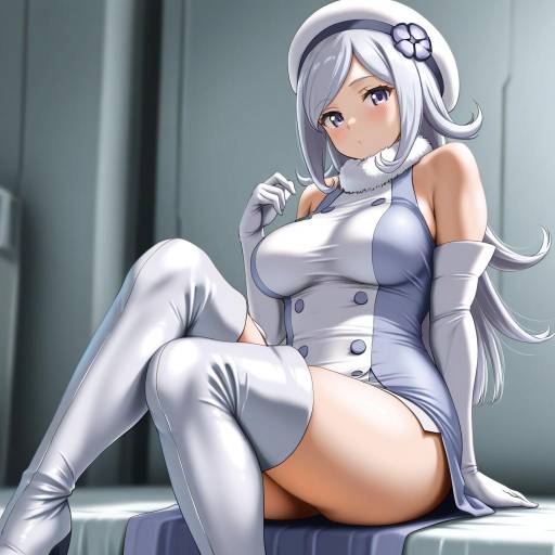 Illustration of Aila jyrkiainen, gundam in the style of Tama (tamago)