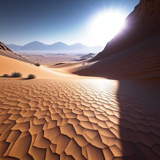 Iridescent Kenshi Twin-Moon Desert Vista