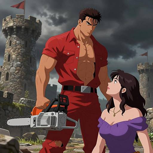 Dynamic Duo in Action-Driven Scene