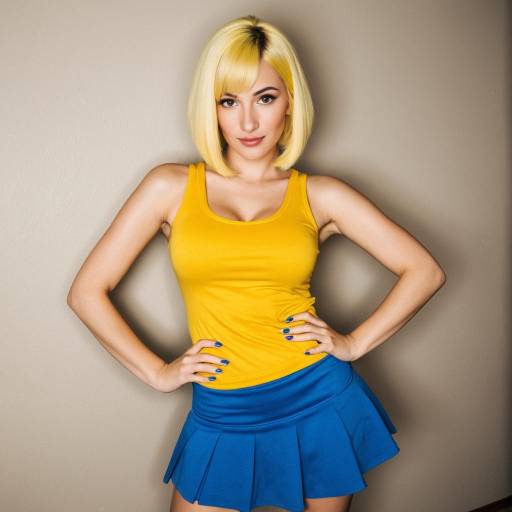 Seductive Simpsons Nancy Cosplay Portrait
