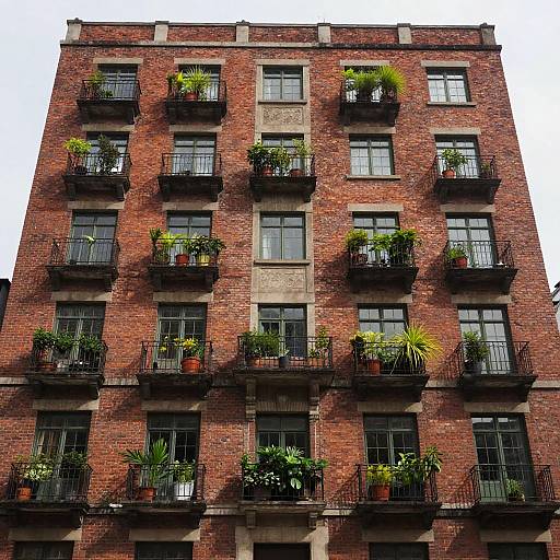 Photorealistic Brutalist Building Facade