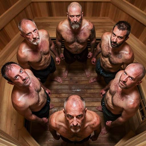 Fractal Worms-Eye View of Men