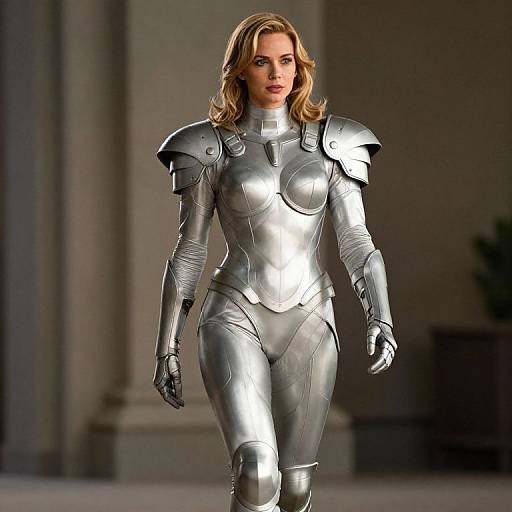 James Bond Goddess in Full Armor