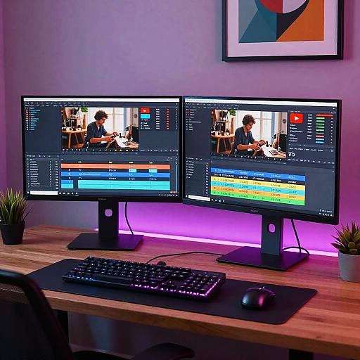YouTube Studio Inspired Creative Workspace