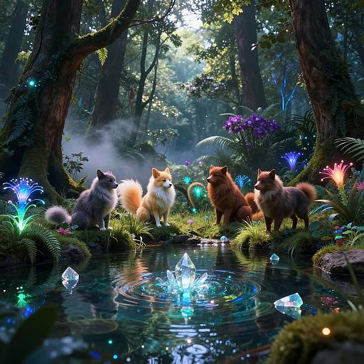 Magical Woodland Creatures by Crystal Pond