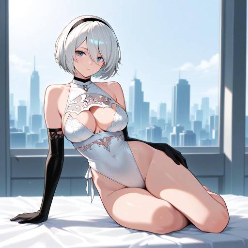 Futuristic 2B in Stunning Morning Light