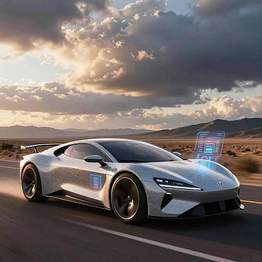 Hyperrealistic AI Car Concept Design