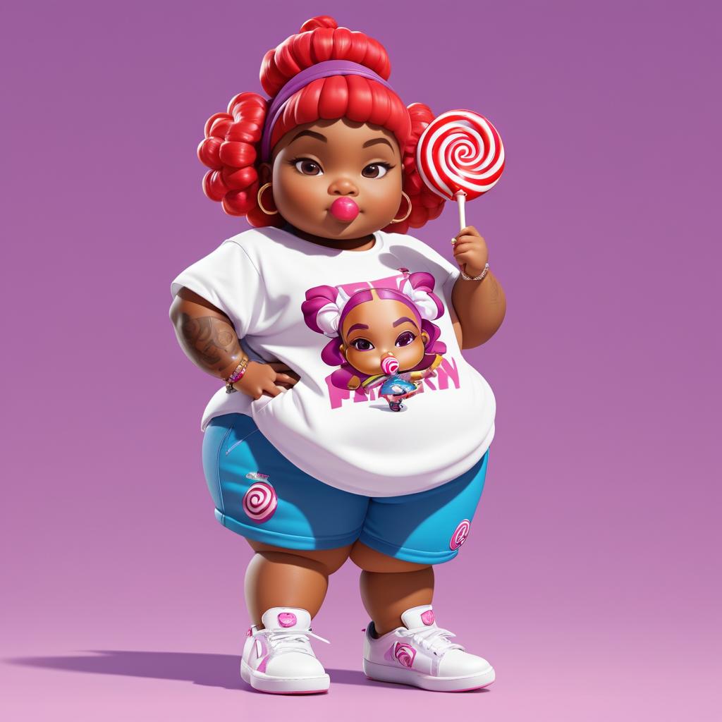 Hip-Hop Annie: Curvy Character Delight