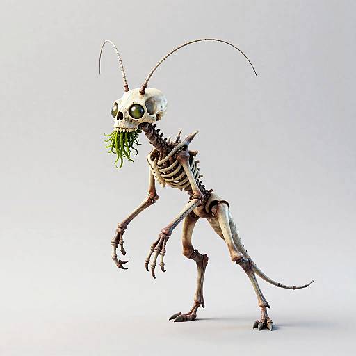 Sail-backed Arboreal Octopedal Grazer with Kelp-tendrils