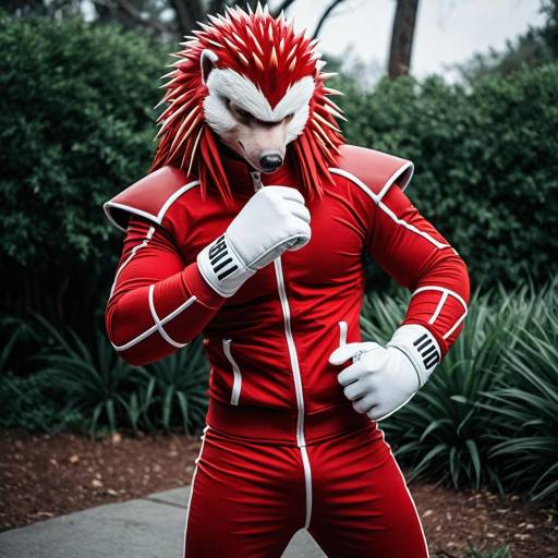 Dynamic Knuckles Cosplay Costume Design