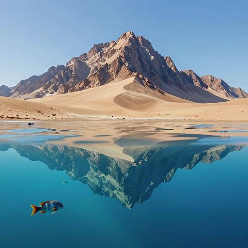 Surreal Desert to Underwater Dreamscape