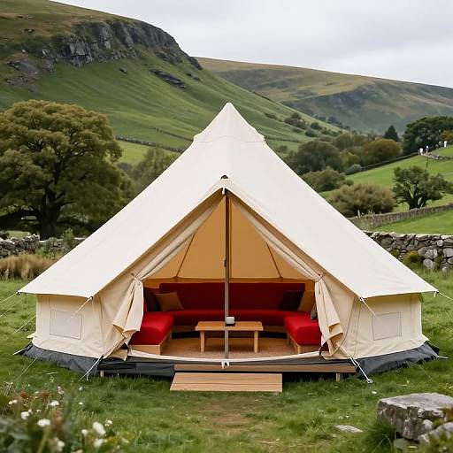 Luxurious Glamping Tent in Carmarthenshire