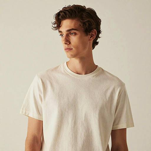 Wavy Crop Hairstyle Fashion Editorial