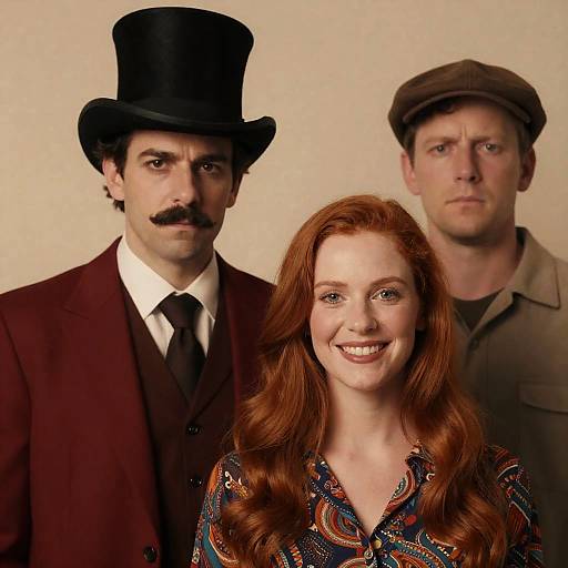 Portrait of Three Diverse Individuals